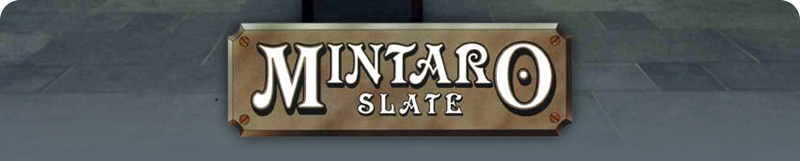 Mintaro Slate Header